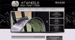 Desktop Screenshot of 41degreewheels.com